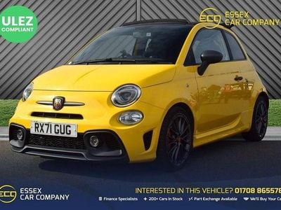 Yellow Used 2021 Abarth 595 Competizione Hatchback | £13,880 (Fair price)