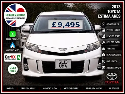 Begagnad Toyota Estima 2024 Vit Minibuss