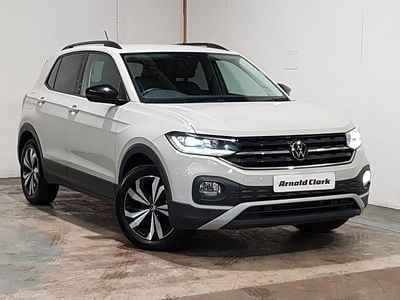 Used VW T-Cross Black Edition 110 HP (80 kW) 2022 Grey SUV