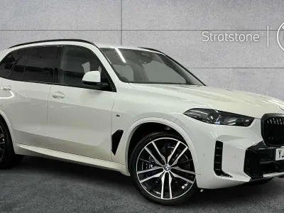 New BMW X5 M Sport 482 HP (354 kW) 2026 White SUV