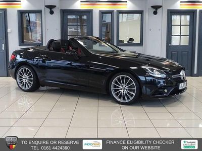 Black Used 2019 Mercedes SLC180 AMG line Cabriolet | £12,970 (Fair price)