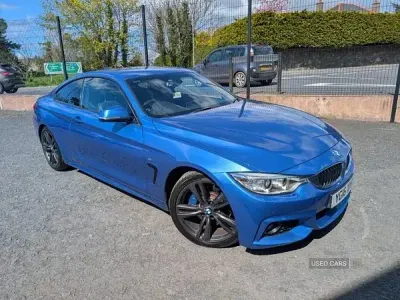 Usado BMW 420 M Sport 190 HP (139 kW) 2016 Azul Coupé