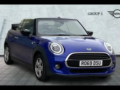 Used Mini Cooper Cabriolet Classic 136 HP (100 kW) 2019 Starlight blue Cabriolet
