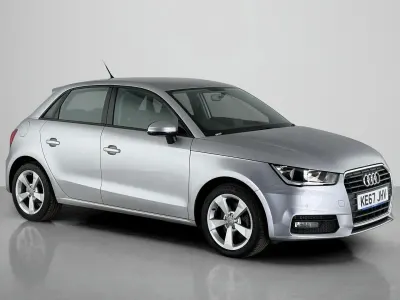 Used Audi A1 Sportback Sport 125 HP (91 kW) 2017 Silver Hatchback