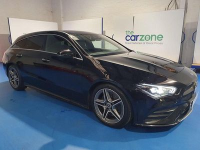 Used Mercedes CLA220 Shooting Brake AMG line 2019 Black Estate