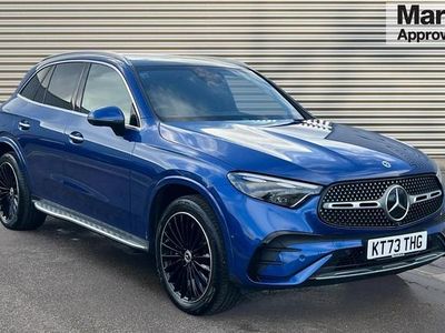 Begagnad Mercedes GLC300 AMG Line Premium Plus 333 HK (244 kW) 2023 Blå