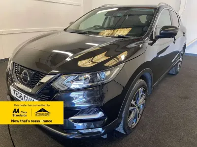 Used Nissan Qashqai N-Connecta 2018 Black SUV
