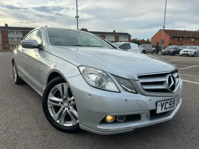 Used Mercedes E350 SE 231 HP (169 kW) 2009 Silver Coupe