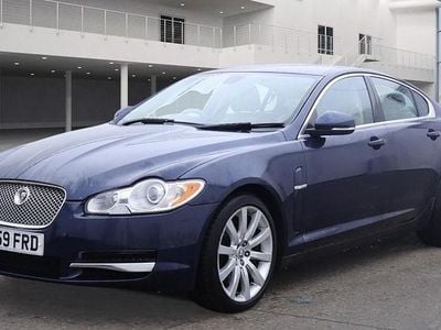 Blue Used 2010 Jaguar XF Premium Luxury Sedan | £3,495 (Good price)