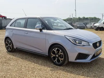 Used MG MG3 Excite 106 HP (77 kW) 2022 Silver Hatchback