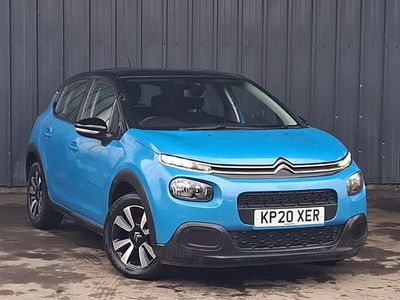 Used Citroën C3 Feel 83 HP (61 kW) 2020 Blue Hatchback