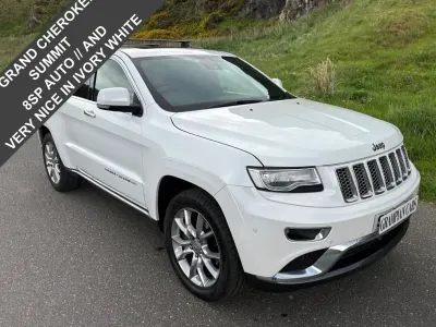 Used Jeep Grand Cherokee Summit 247 HP (181 kW) 2017 White SUV