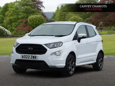 Used Ford Ecosport ST-Line 125 HP (91 kW) 2022 White SUV