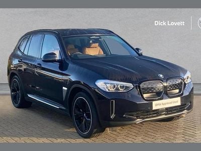Black Used 2021 BMW iX3 Shadowline SUV | £24,777 (Fair price)
