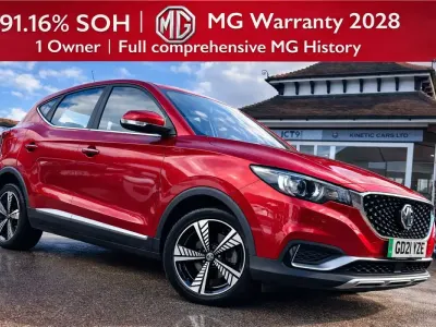 Usado MG ZS Excite 105 kW (143 HP) 2021 Vermelho SUV
