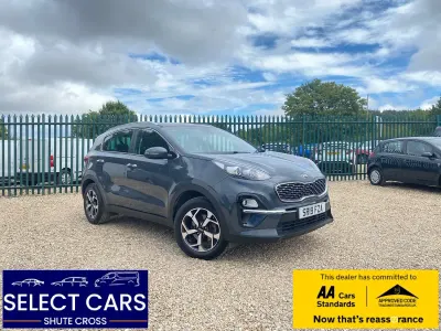 Used Kia Sportage 130 HP (95 kW) 2019 Grey SUV