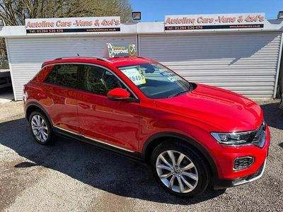 Used VW T-Roc SEL 150 HP (110 kW) 2021 Red SUV