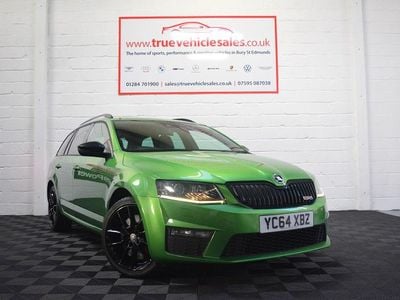 Green Used 2014 Skoda Octavia vRS Estate | £6,000 (Fair price)