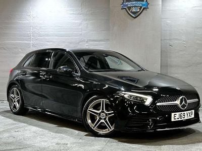 Used Mercedes A180 AMG Line Premium Plus 116 HP (85 kW) 2019 Black Hatchback