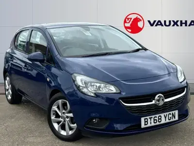 Used Vauxhall Corsa 90 HP (66 kW) 2018 Blue Hatchback