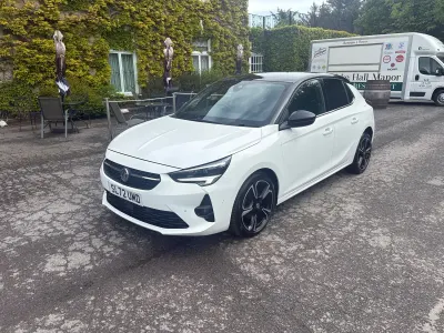 Used Vauxhall Corsa Ultimate 100 HP (73 kW) 2022 White Hatchback