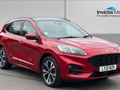 Used Ford Kuga ST-Line X 225 HP (165 kW) 2021 Lucid red SUV