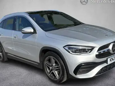 Used Mercedes GLA200 AMG line 163 HP (119 kW) 2021 Silver SUV