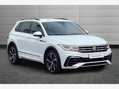 Used VW Tiguan R-line 150 HP (110 kW) 2023 White SUV
