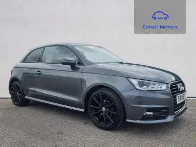 Used Audi A1 S-Line 95 HP (69 kW) 2018 Grey Hatchback