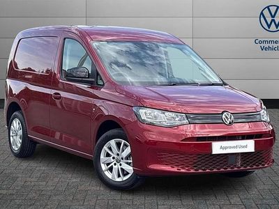 Red Used 2025 VW Caddy Pro MPV | £31,140 (Fair price)