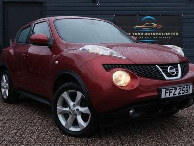 Used Nissan Juke Acenta 117 HP (86 kW) 2011 Red SUV