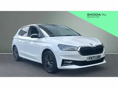 Used Skoda 110 R Colour Edition 81 HP (59 kW) 2023 Candy white body / black magic pearl effect roof Hatchback