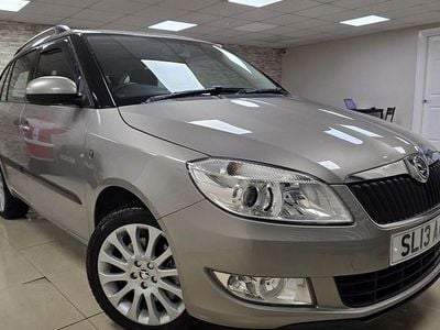 Beige Used 2013 Skoda Fabia Elegance Estate | £5,295 (Fair price)