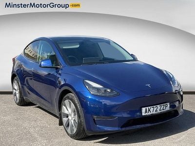 Used Tesla Model Y Long Range AWD 378 kW (514 HP) 2022 Blue SUV