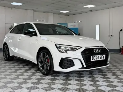 Used Audi A3 Sportback Competition 204 HP (150 kW) 2024 White Hatchback