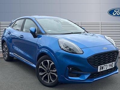 Second-hand Ford Puma ST-Line 125 CP (91 kW) 2023 Albastru SUV