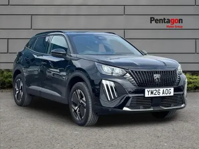 New Peugeot 2008 Allure 100 HP (73 kW) 2026 Black SUV