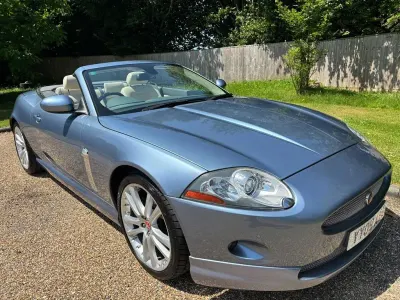 Used Jaguar XK 2009 Blue Cabriolet