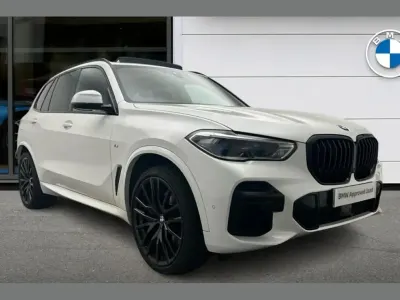 Used BMW X5 M Sport 281 HP (206 kW) 2022 White SUV