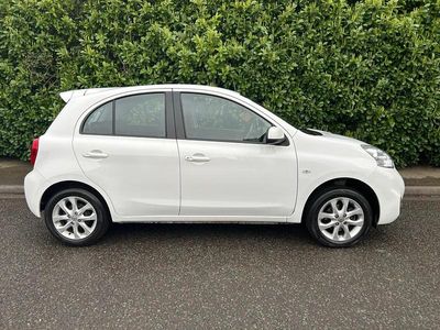 Used Nissan Micra Acenta 2017 White Hatchback