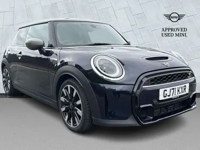 Used Mini Cooper S Exclusive 2021 Blue/black Hatchback