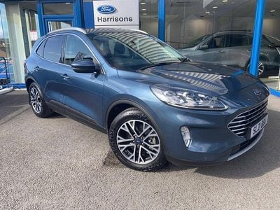 Blue Used 2021 Ford Kuga Titanium SUV | £19,695 (Fair price)