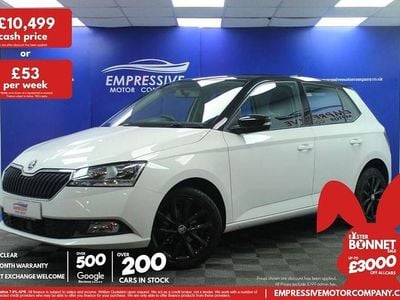 Used Skoda Fabia Colour Edition 60 HP (44 kW) 2019 White Hatchback