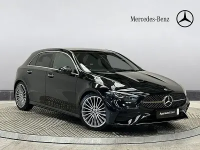 Used Mercedes A180 AMG Line Premium Plus 136 HP (100 kW) 2024 Black Hatchback