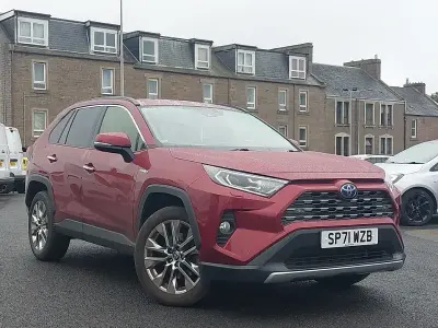 Used Toyota RAV4 Hybrid 218 HP (160 kW) 2021 Red SUV