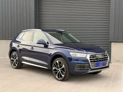 Used Audi Q5 Sport 252 HP (185 kW) 2018 Blue SUV