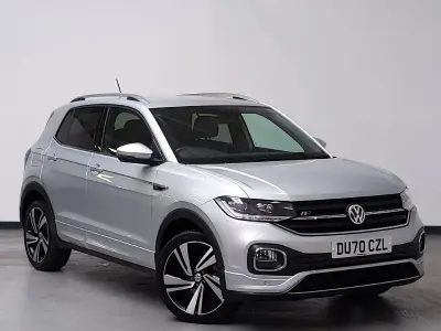Usado VW T-Cross R-line 150 HP (110 kW) 2020 Prateado SUV
