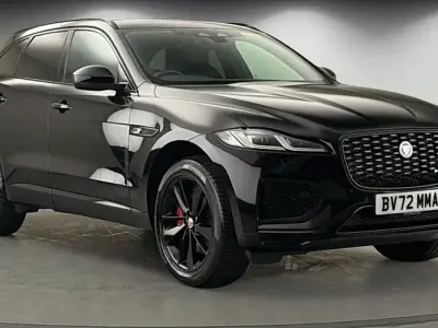 Used Jaguar F-Pace R-Dynamic 204 HP (150 kW) 2022 Santorini black SUV
