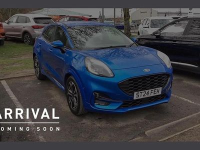 Used Ford Puma ST-Line 123 HP (90 kW) 2024 Blue SUV