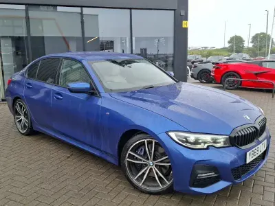 Used BMW 320 M Sport 184 HP (135 kW) 2019 Blue Sedan